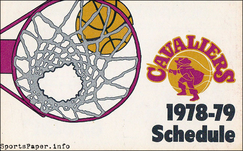 On Schedule: 1978-79 Cleveland Cavaliers – SportsPaper.info – The Blog