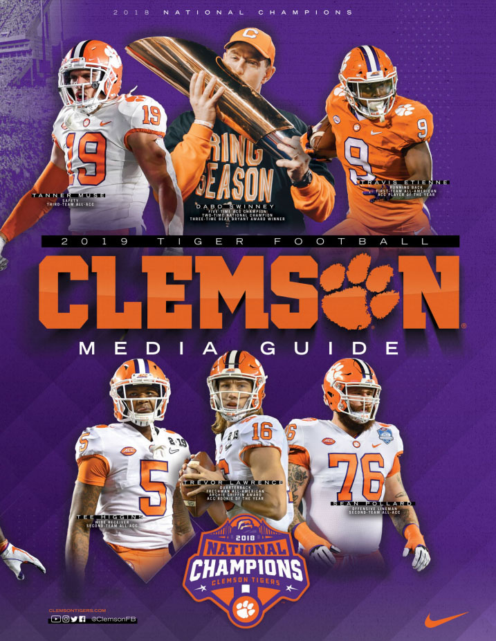 2019 Clemson Tigers Football Publications SportsPaper Wiki