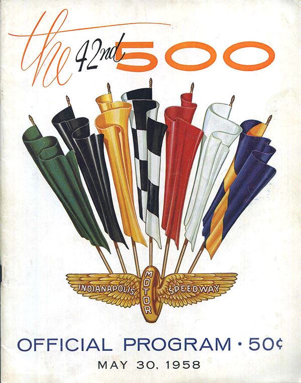 IndyCar Program: 1958 Indianapolis 500 | SportsPaper.info