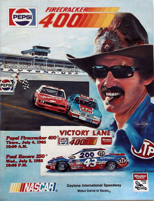 NASCAR Program: 1985 Pepsi Firecracker 400 | SportsPaper.info