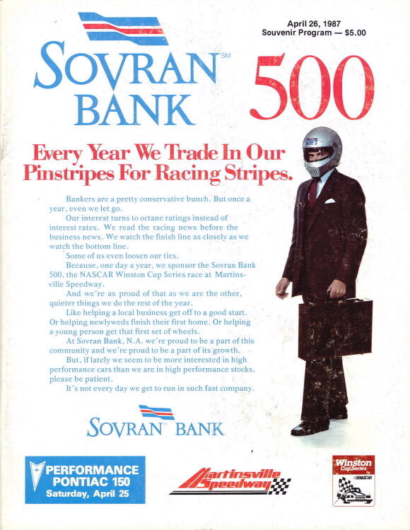 1987 Sovran Bank 500