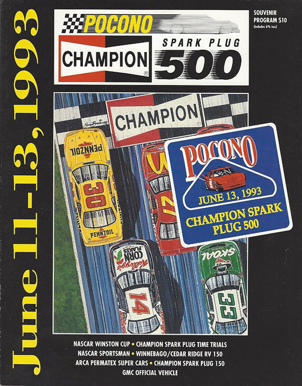 1993 Champion Spark Plug 500