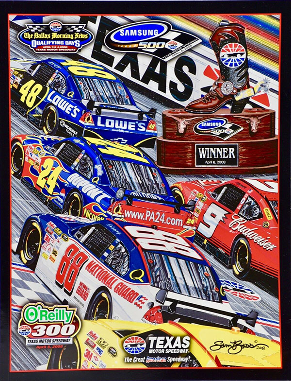 NASCAR Program: 2008 Samsung 500 | SportsPaper.info