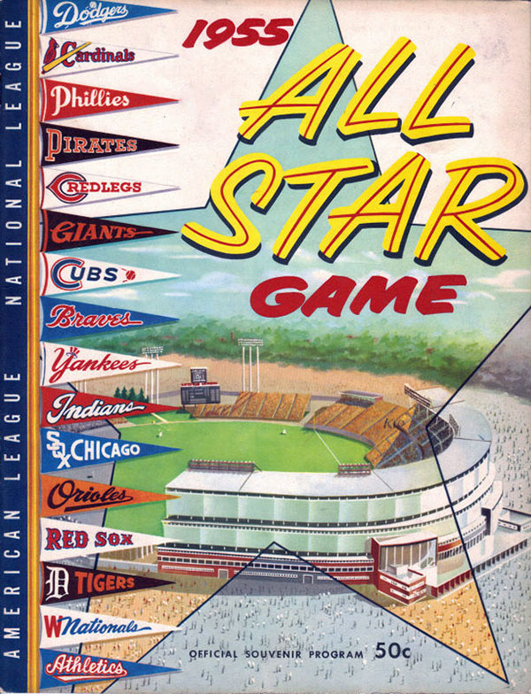 MLB All-Star Game Program (1955) | SportsPaper.info