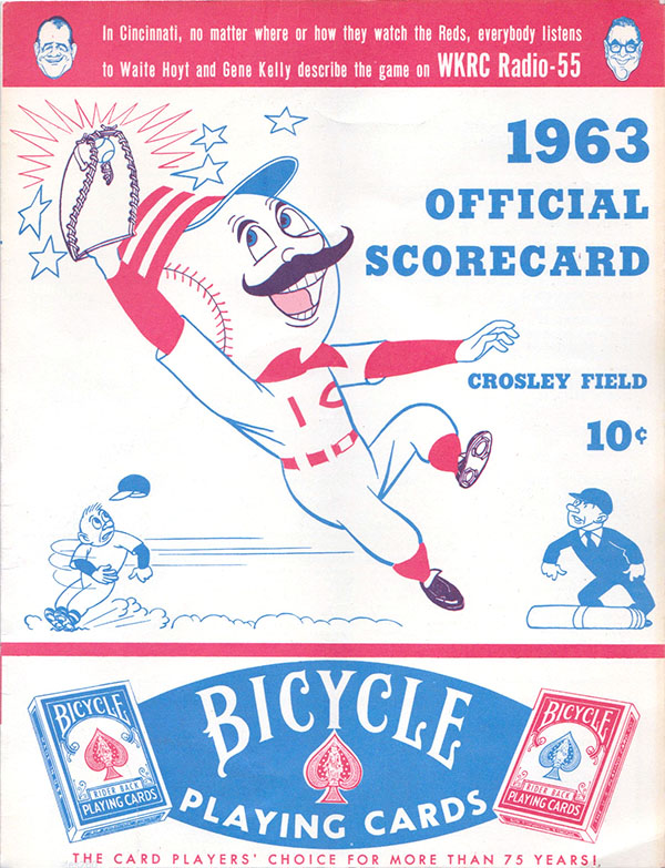 Mlb Program: Cincinnati Reds (1963) 