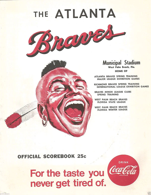 MLB Spring Training Program: Atlanta Braves (1967)