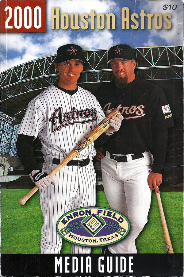 MLB Media Guide: Houston Astros (2000) | SportsPaper.info