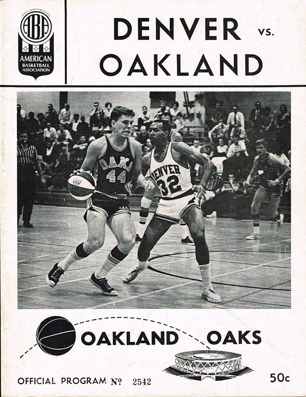 ABA Program: Oakland Oaks (1967-68)