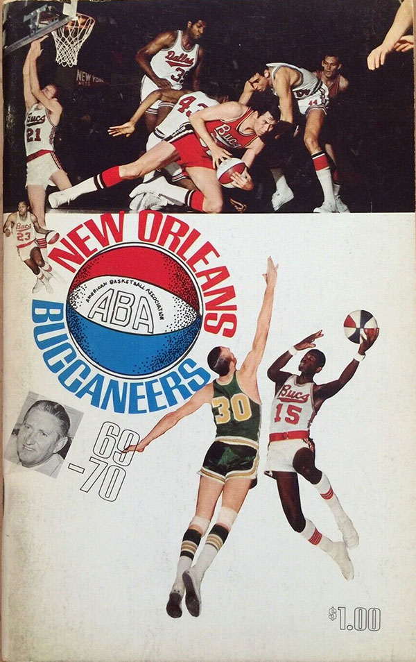 ABA Media Guide: New Orleans Buccaneers (1969-70)