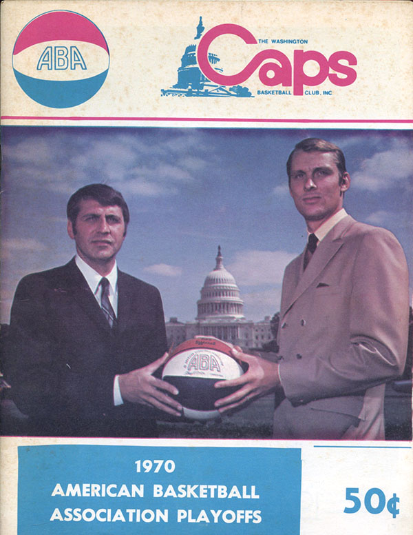 ABA Program: Washington Caps (1969-70)