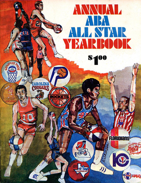 1971 ABA All-Star Game Program