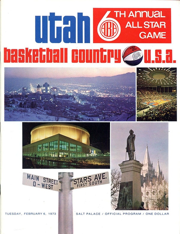 1973 ABA All-Star Game Program