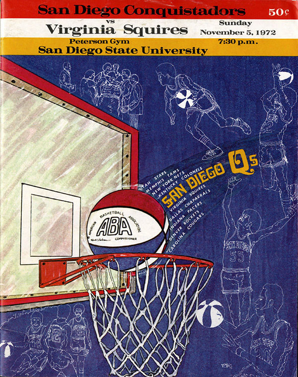 ABA Program: San Diego Conquistadors (1972-73)