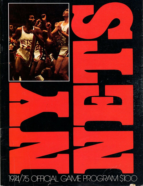 ABA Program: New York Nets (1974-75)