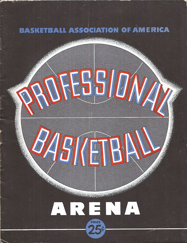 NBA Program: Cleveland Rebels (1946-47)