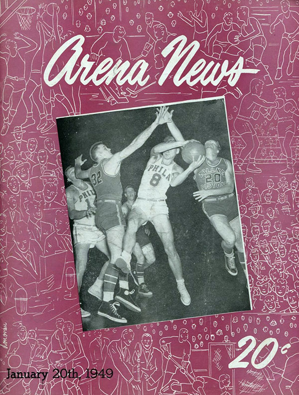 NBA Program: Philadelphia Warriors (1948-49)