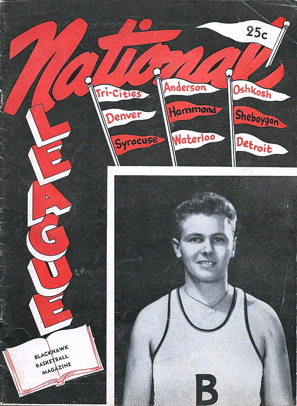 NBL Program: Tri-Cities Blackhawks (1948-49)