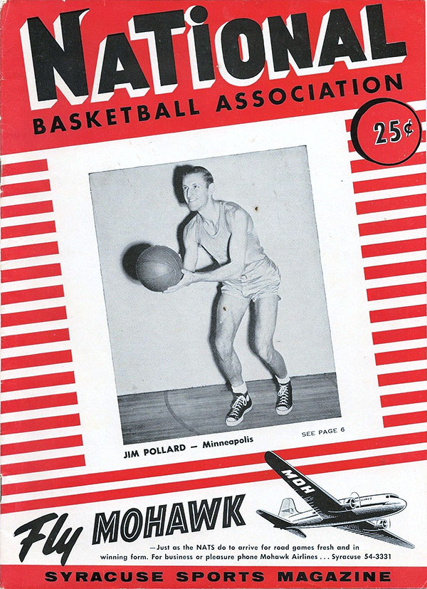 NBA Program: Syracuse Nationals (1954-55)