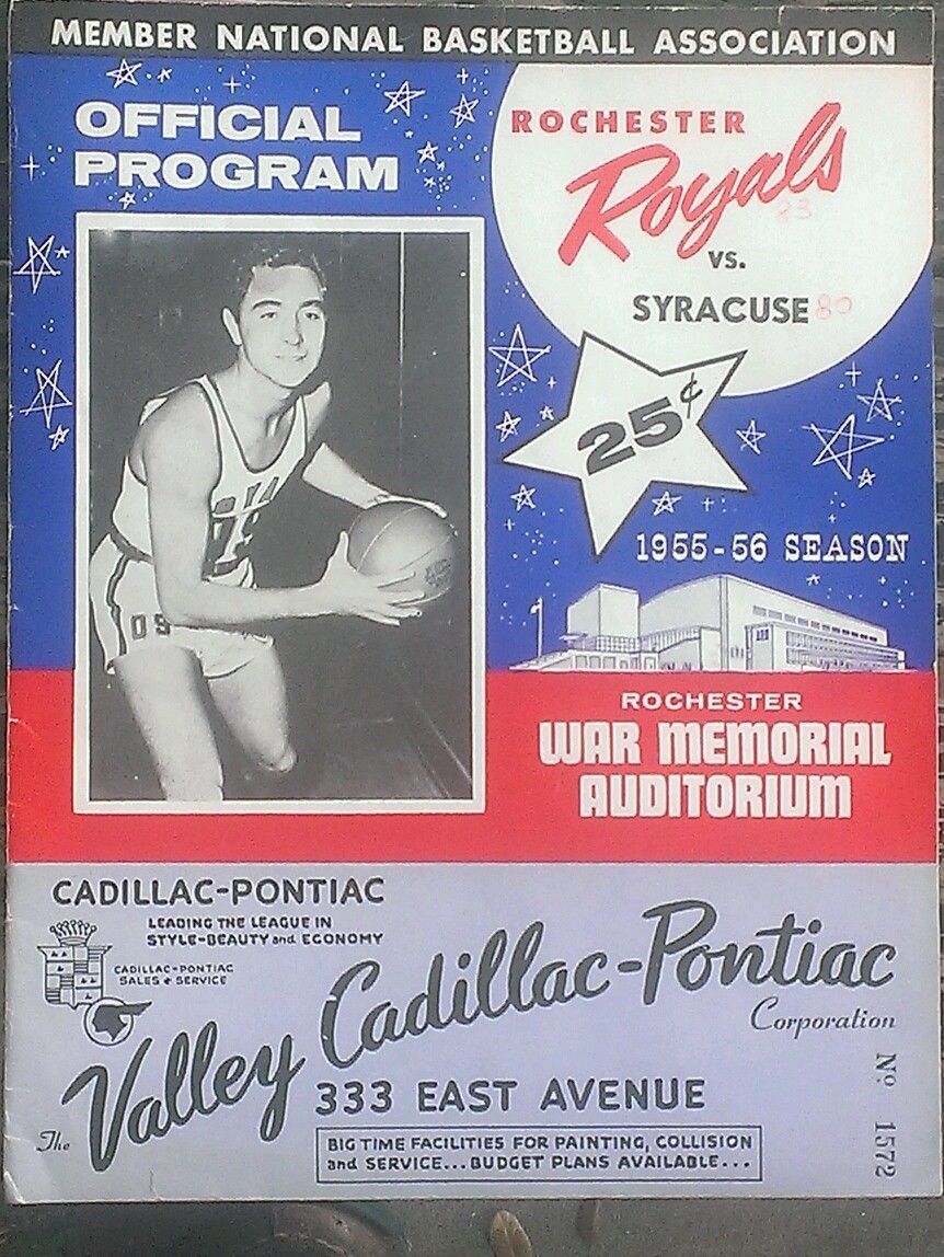 NBA Program: Rochester Royals (1955-56)