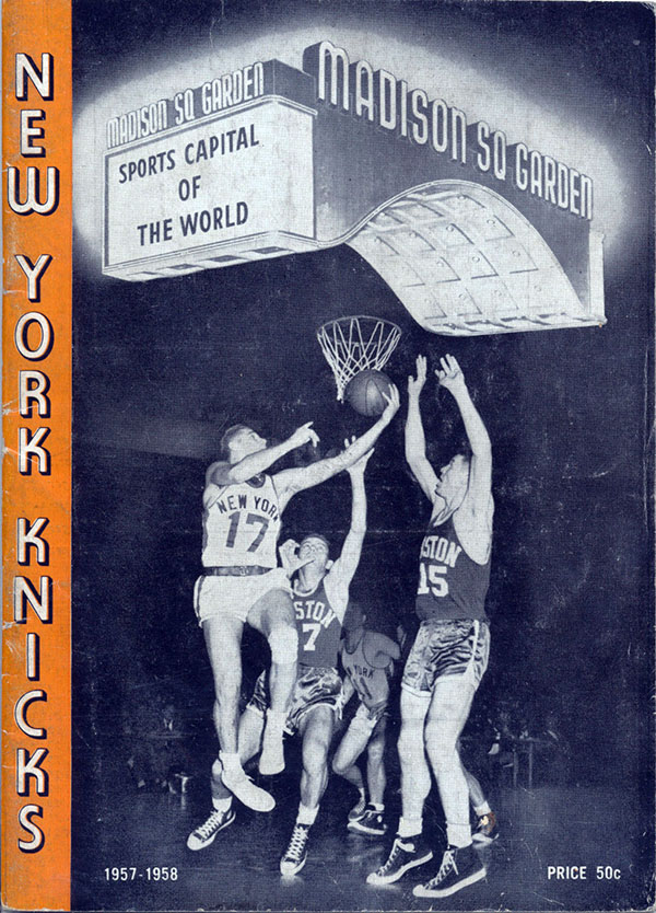 NBA Media Guide: New York Knicks (1957-58)