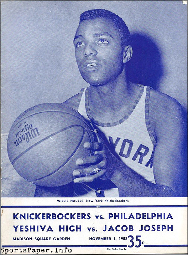 NBA Program: New York Knicks (1958-59)