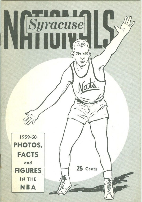 NBA Media Guide: Syracuse Nationals (1959-60)