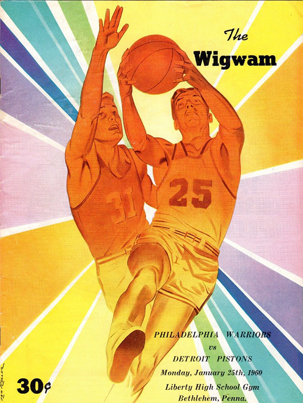 NBA Program: Philadelphia Warriors (1959-60)