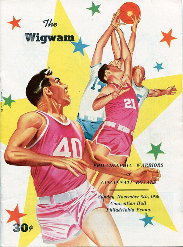 NBA Program: Philadelphia Warriors (1959-60)