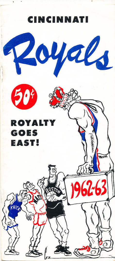 NBA Media Guide: Cincinnati Royals (1962-63)