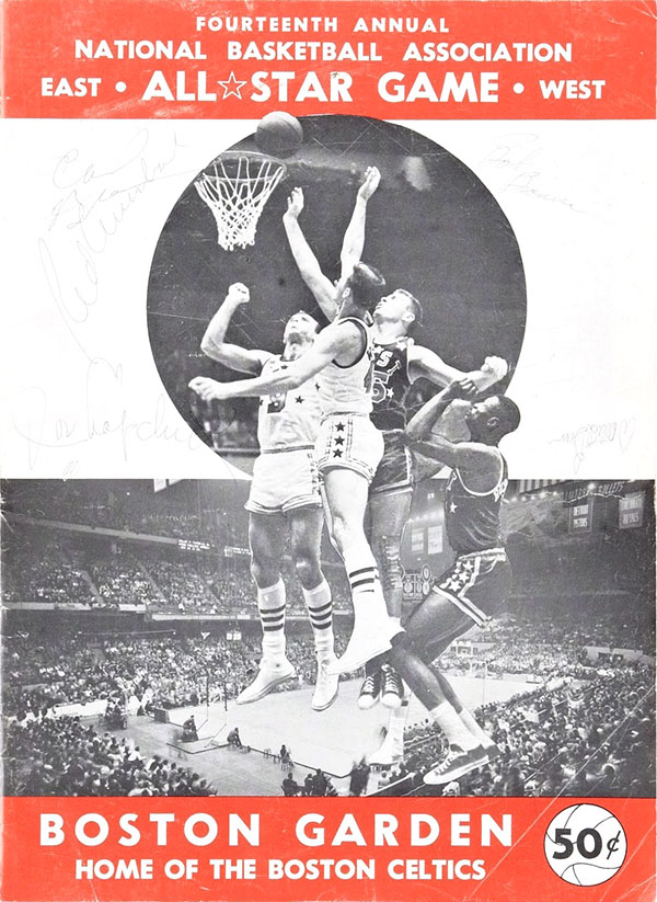 1964 NBA All-Star Game Program