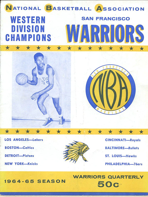 NBA Program: San Francisco Warriors (1964-65)