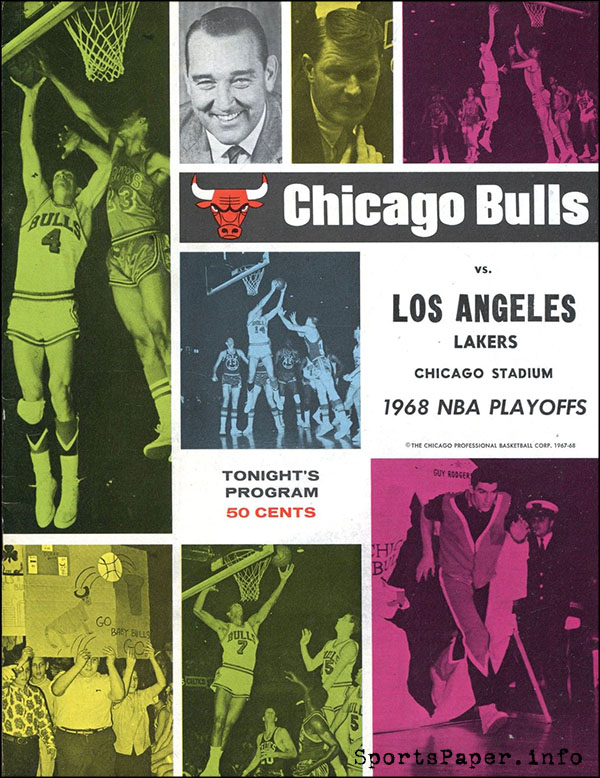 NBA Program: Chicago Bulls (1967-68)