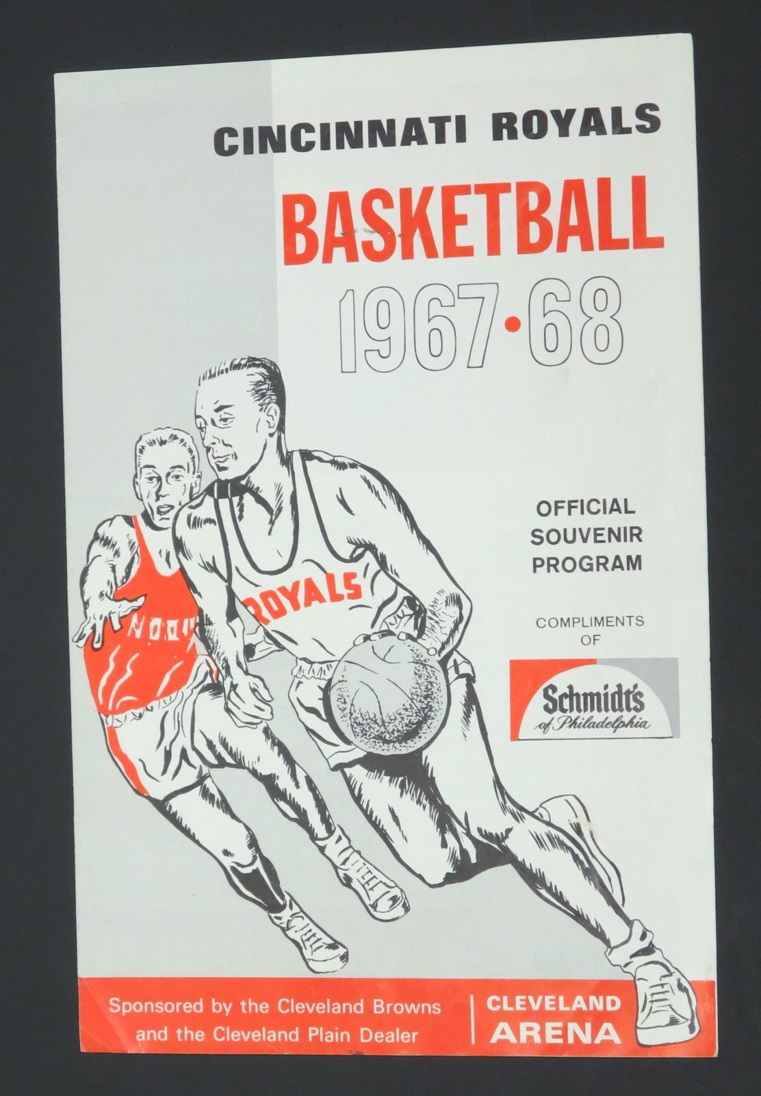 NBA Program: Cincinnati Royals (1967-68)