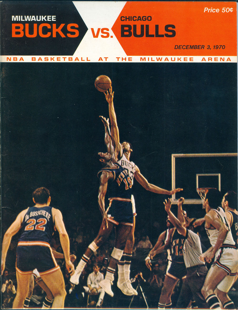 NBA Program: Milwaukee Bucks (1970-71)