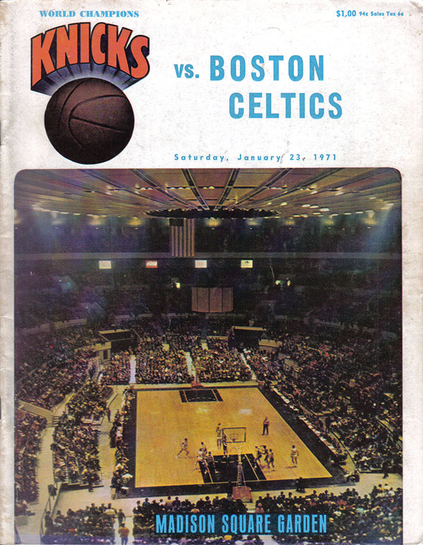 NBA Program New York Knicks (197071) SportsPaper.info