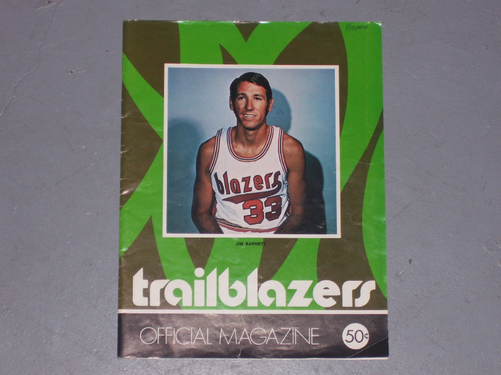 NBA Program: Portland Trail Blazers (1970-71)