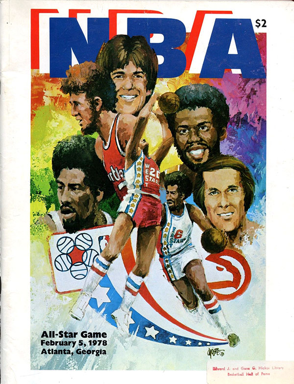 1978 NBA All-Star Game Program