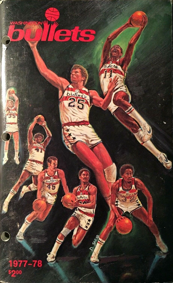 NBA Media Guide: Washington Bullets (1977-78)