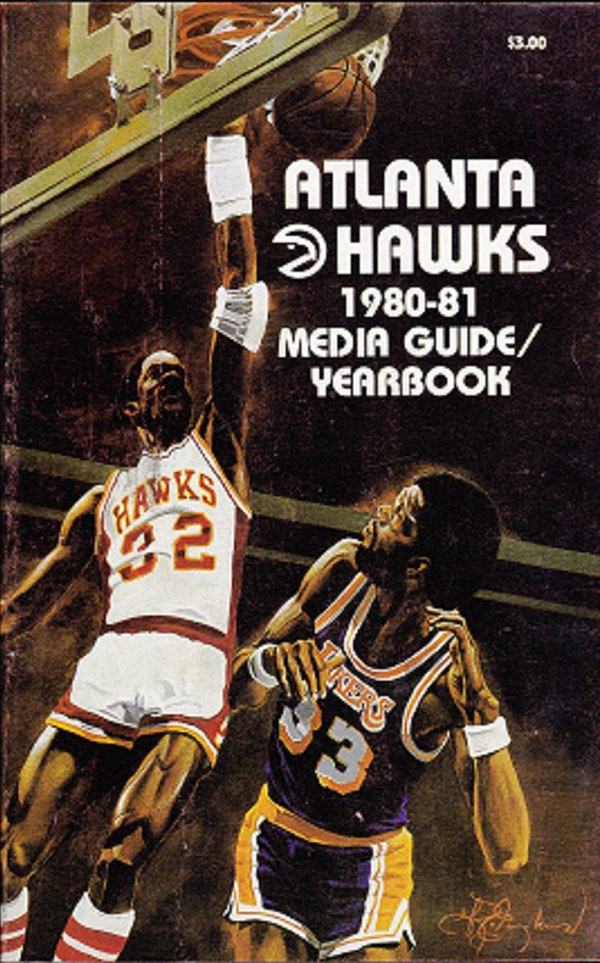 NBA Media Guide: Atlanta Hawks (1980-81)