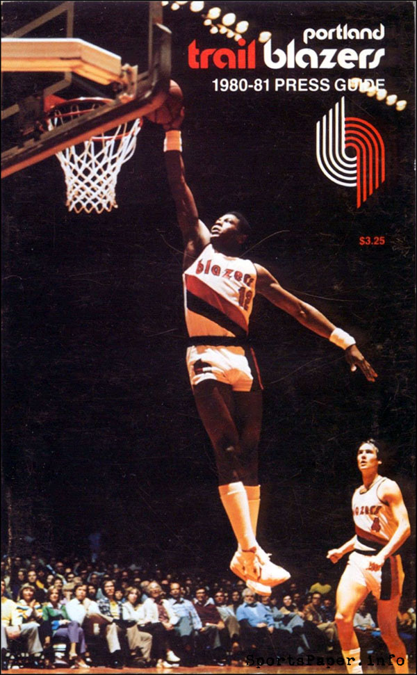 NBA Media Guide: Portland Trail Blazers (1980-81)