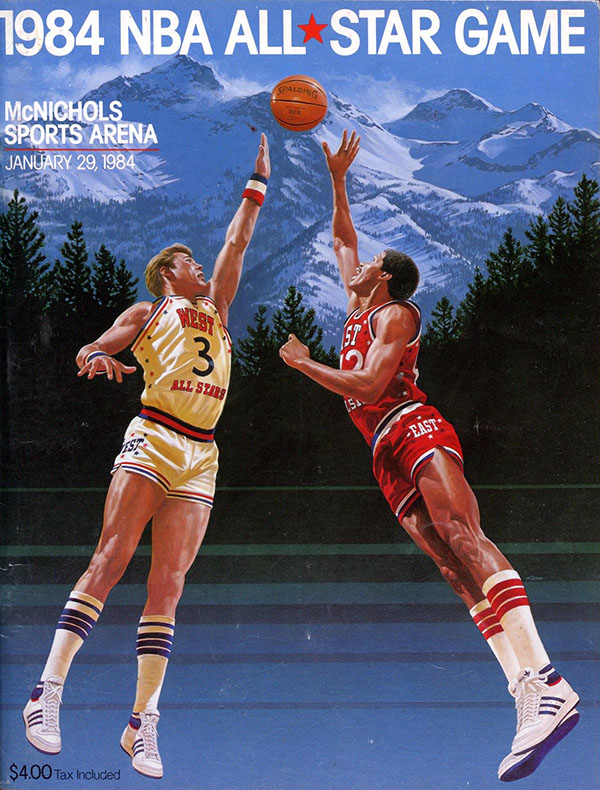 1984 NBA All-Star Game Program