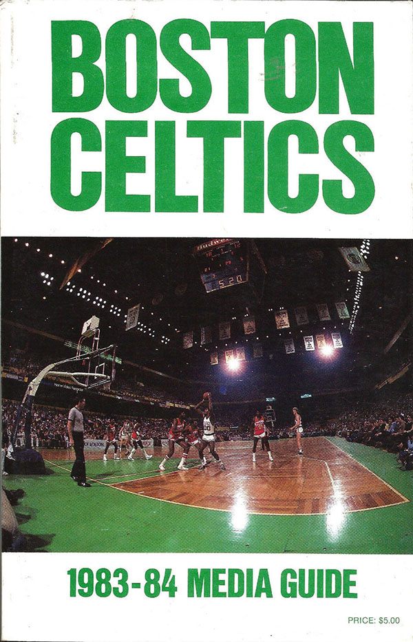 NBA Media Guide: Boston Celtics (1983-84) | SportsPaper.info