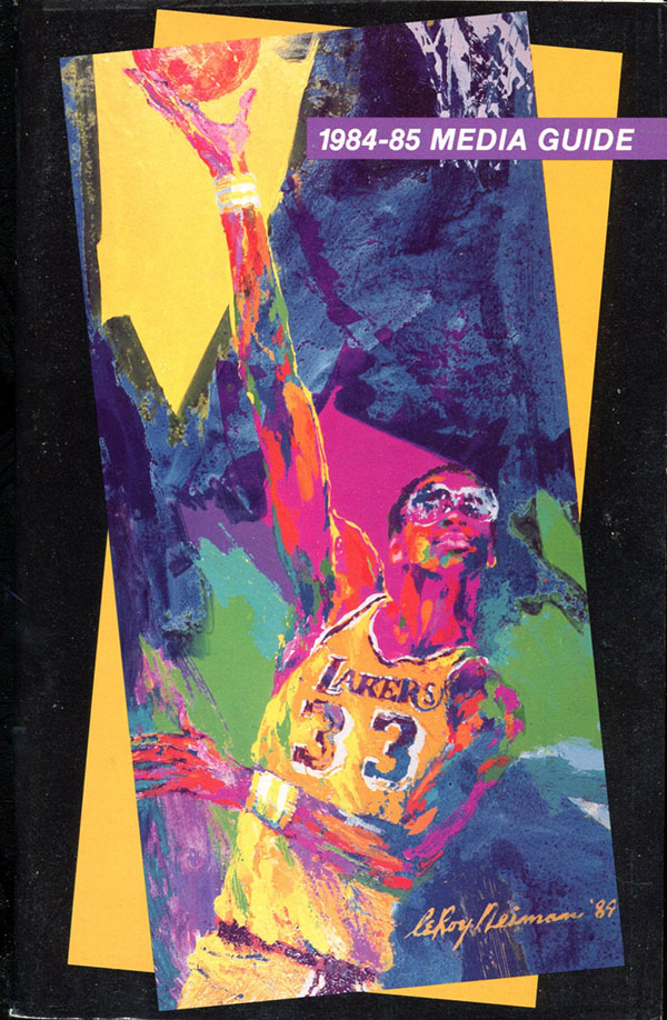 NBA Media Guide: Los Angeles Lakers (1984-85)