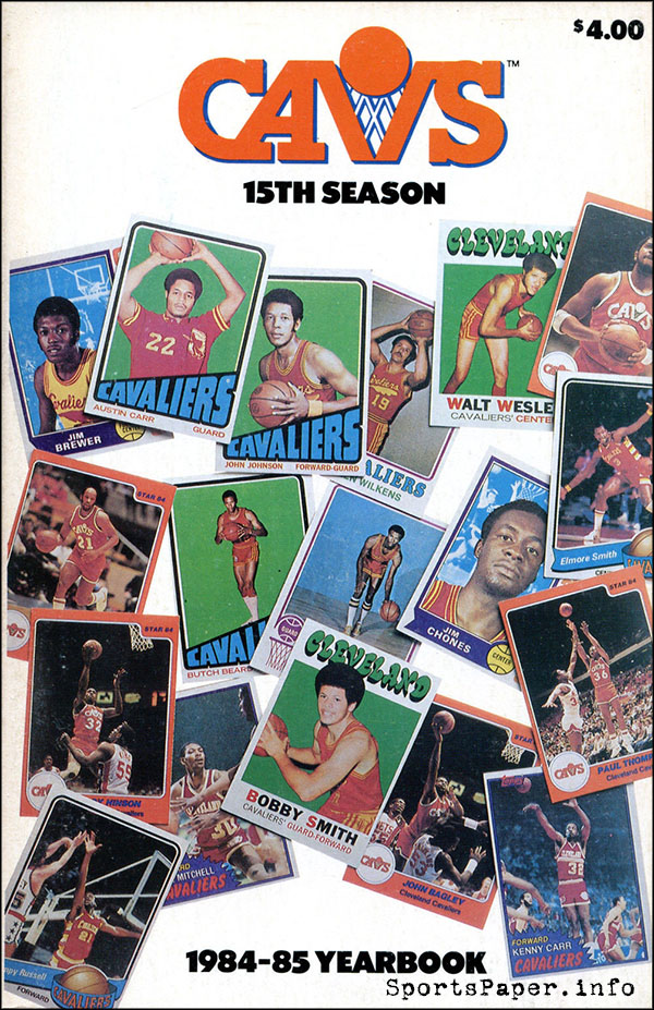 NBA Media Guide: Cleveland Cavaliers (1984-85)