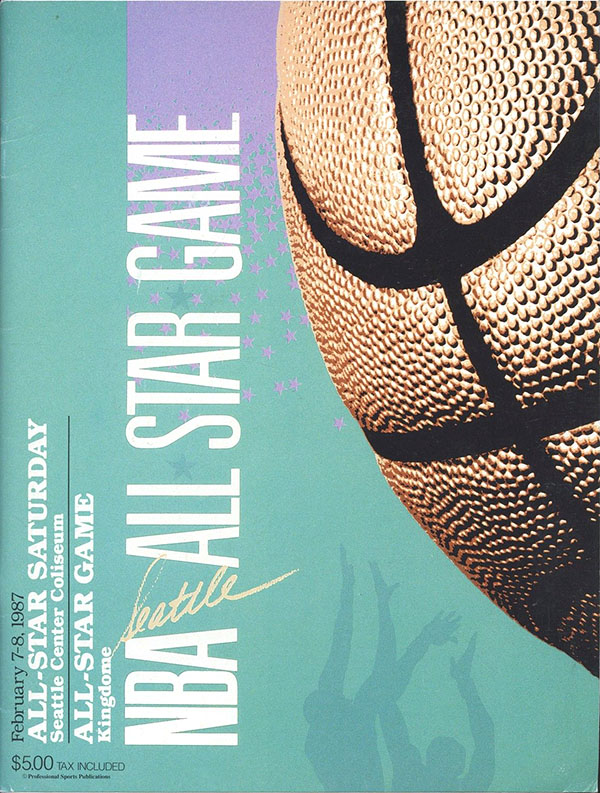 1987 NBA All-Star Game Program