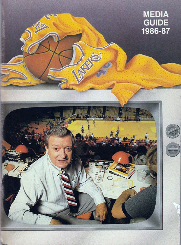 NBA Media Guide: Los Angeles Lakers (1986-87)