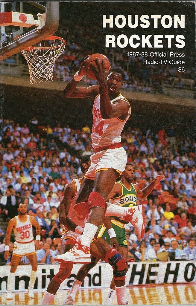 NBA Media Guide: Houston Rockets (1987-88)