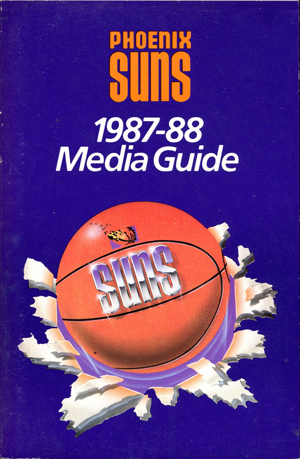 NBA Media Guide: Phoenix Suns (1987-88)