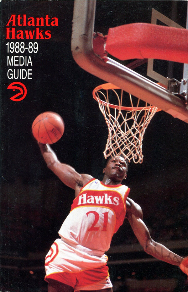 NBA Media Guide: Atlanta Hawks (1988-89)