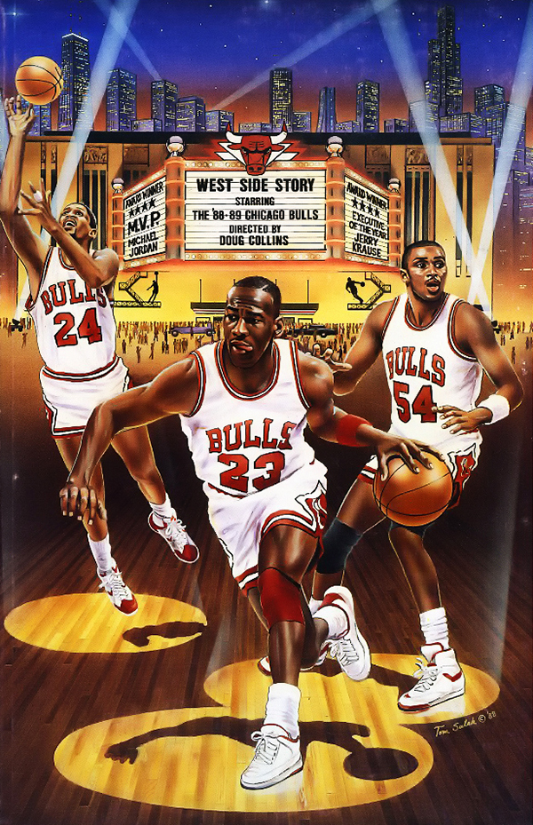 NBA Media Guide: Chicago Bulls (1988-89)